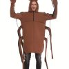 [Halloween] Cockroach Costume 1pc Halloween Carnival Cosplay Party Performance Costume Stage Role-Playing Cockroach Jumpsuit