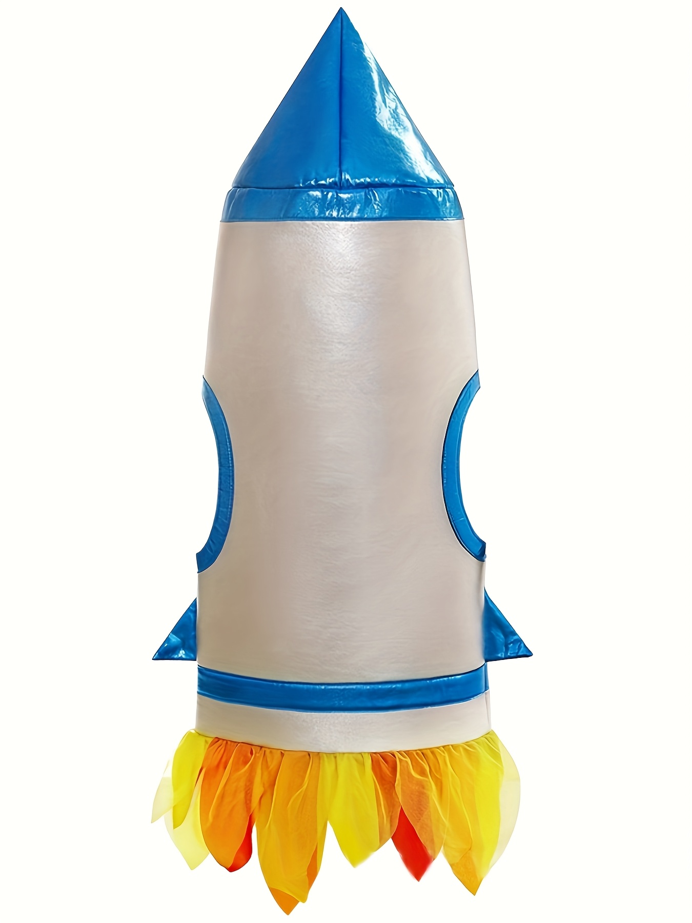 Halloween Sports Day Rocket Space Stage Spacesuit Astronaut Suit Rocket Cape Inner Layer Free Combination Suitable for Halloween Birthday Space-Themed Clothing - Image 6