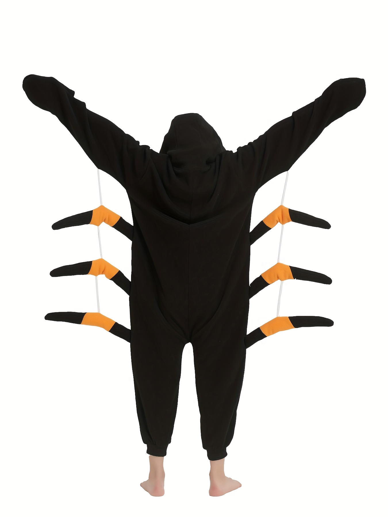 Spider Animal, Big Kids Onesies, Boys Animal One-Piece Pajamas, Thickened Cartoon Party Hooded Onesies, Girls Role, Halloween - Image 2