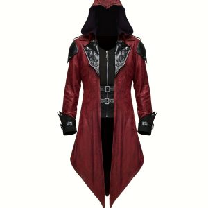 Patchwork Men's Jacket, Halloween, Role Play Outfits Men