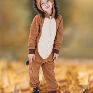 Children's Lion Bodysuit, Unisex Lion Animal for Halloween Themed Parties, Perfect for Outdoor