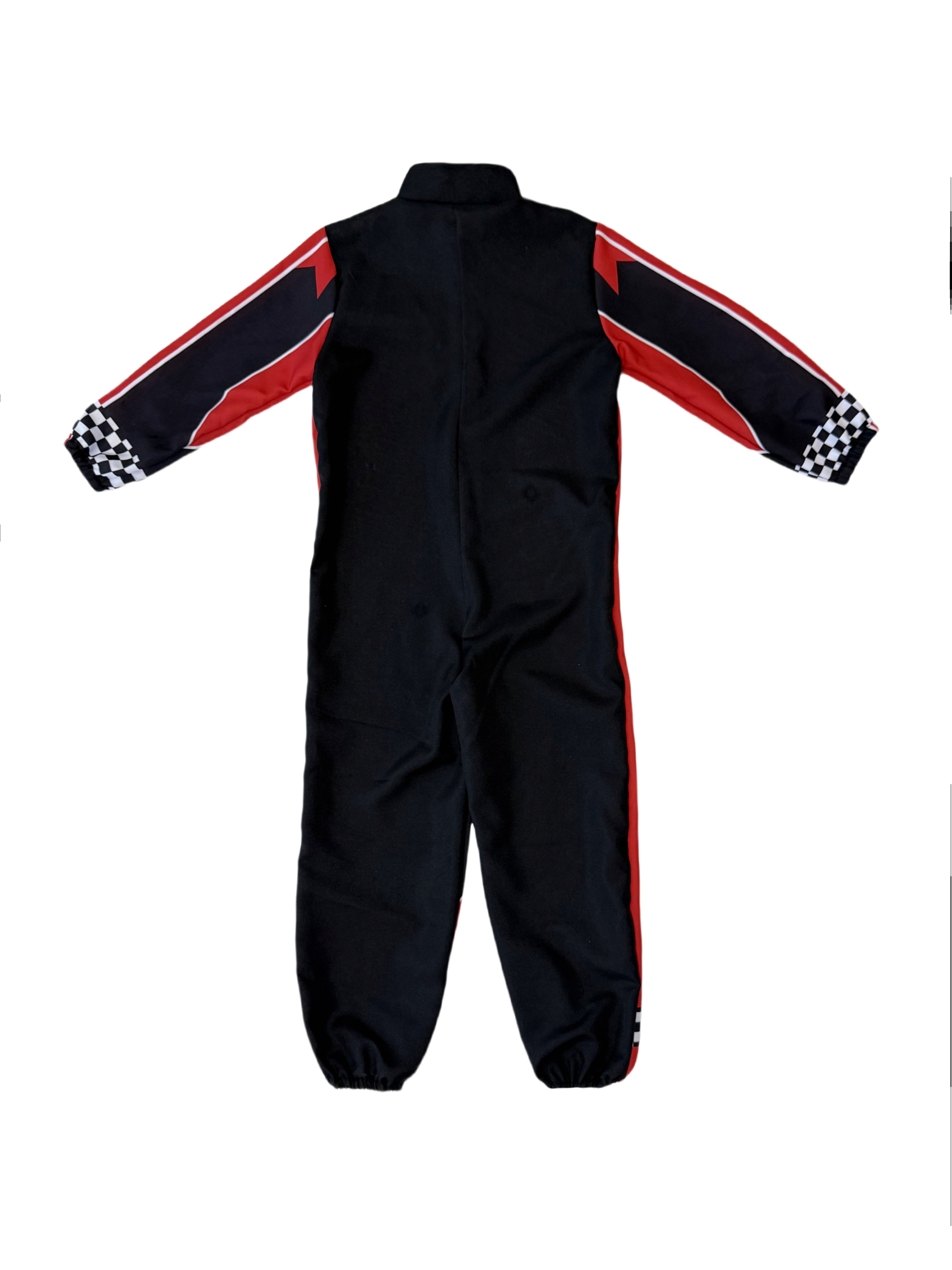 Handsome Boy Racing Suit, Set Includes Jumpsuit, Belt, and Hat, Suitable for Carnivals, Halloween, Stage Performances, Cosplay, Birthdays, and Various Parties