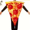 Halloween Costume Carnival Halloween Cosplay Masquerade Stage Costumes for Adults, Delicious Pizza Party Performance Outfits