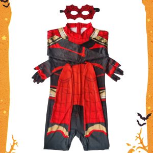 Halloween Costume Superhero Costume with Eye Mask, Made of Stretchy Fabric with a Back Zipper, for Halloween and Christmas Role-playing Parties
