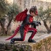 SYNCFUN for Halloween Kids Dragon, Boys' Dragon Wings, Tail, And Mask Set for Halloween Dress Up